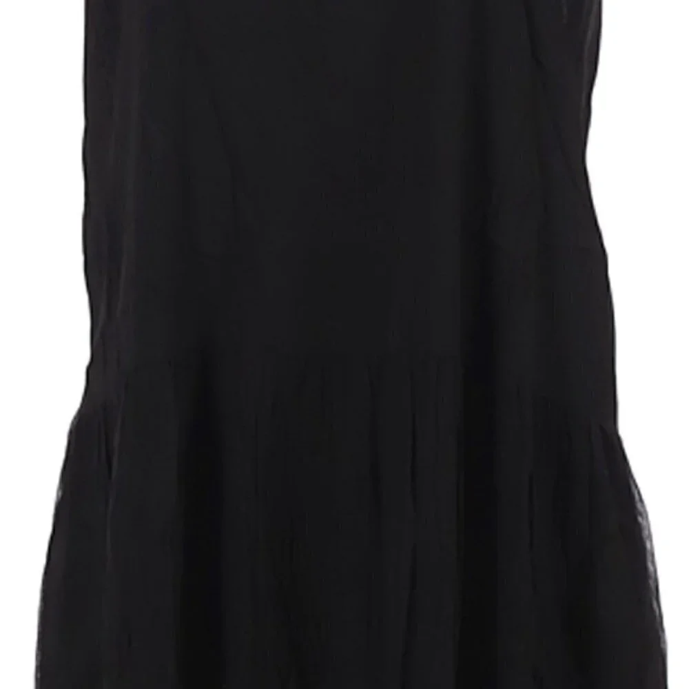 Eileen Fisher black silk‎ Dress